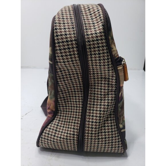 Avon Autumn Rose Travel Set Duffle Bag Satchel & Make Up Bag Set Of 3 Pre Owned - Picture 9 of 15